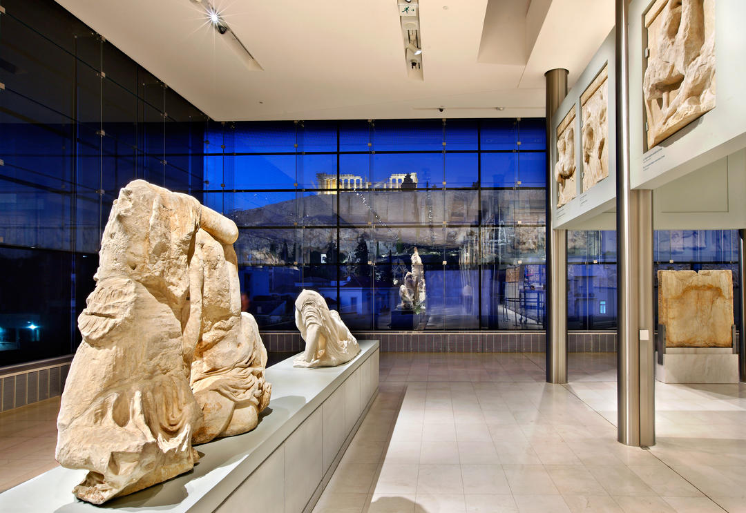 Внутрішній вигляд музею Акрополя