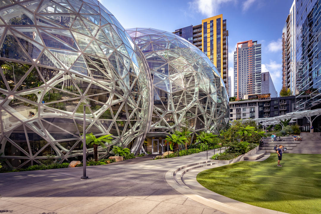 Офісна будівля Amazon Spheres