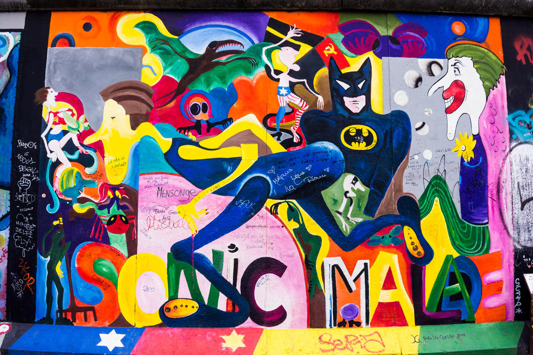 Графіті Берлінської стіни, галерея Іст-Сайд