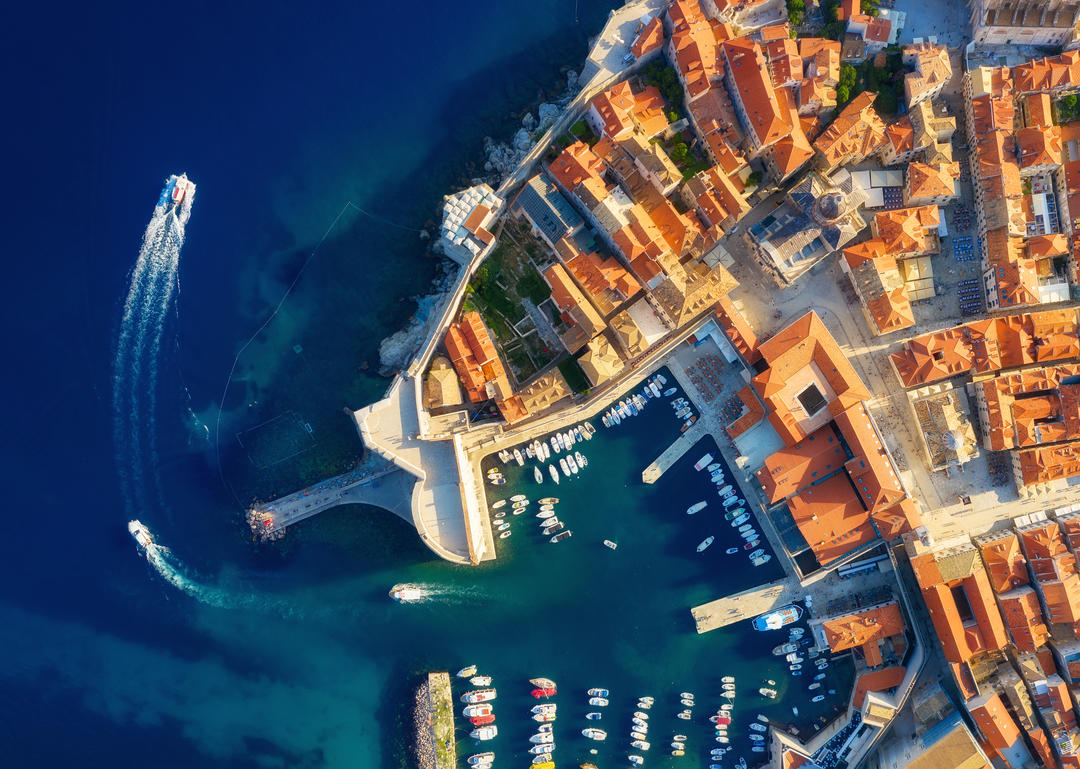 Порт у Дубровнику, Хорватія