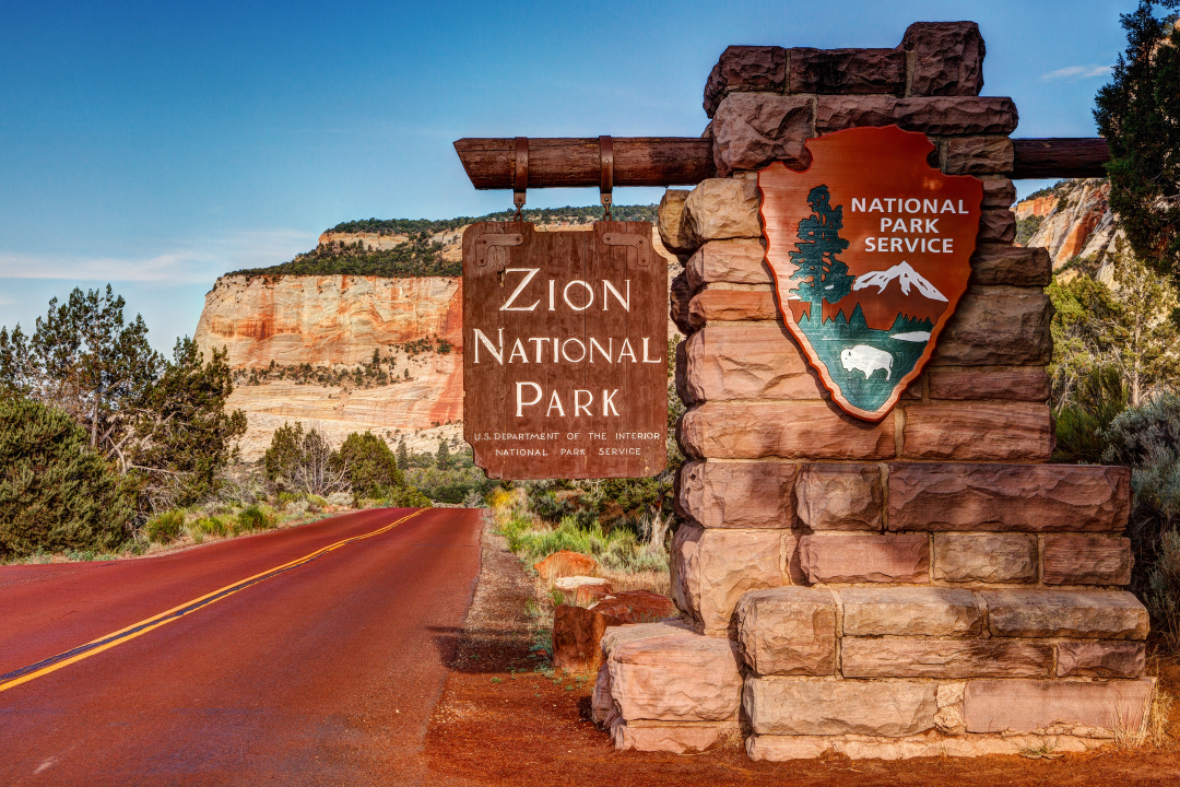 Східний вхід до Національного парку Зайон