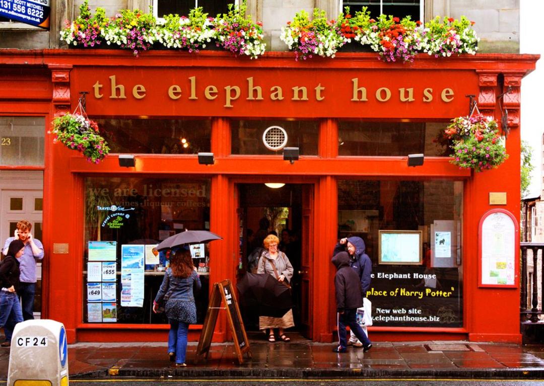 Кафе The Elephant House в Единбурзі