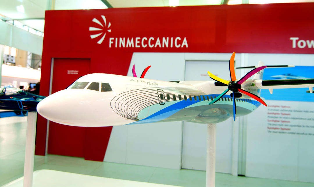 Стійка Finmeccanica на авіашоу