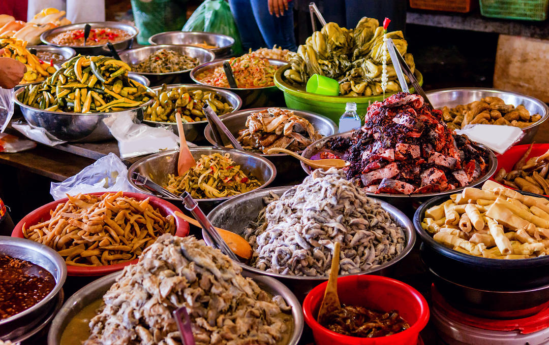 Кхмерська перехідна їжа