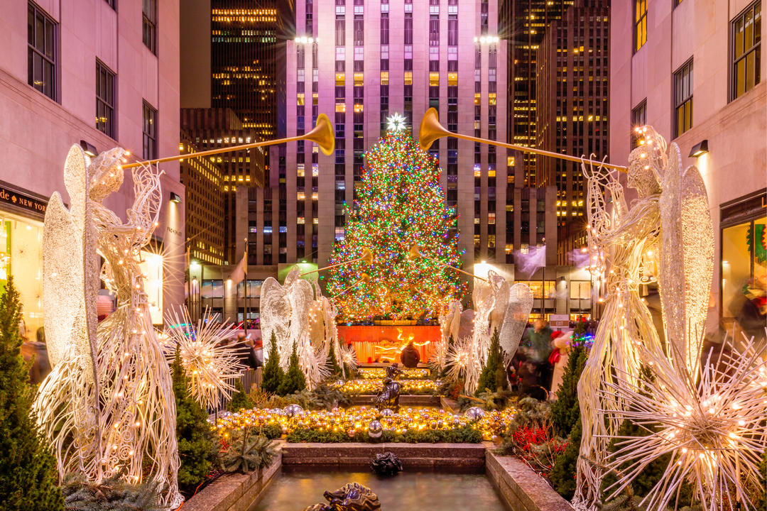 Різдвяна ялинка на Манхеттені