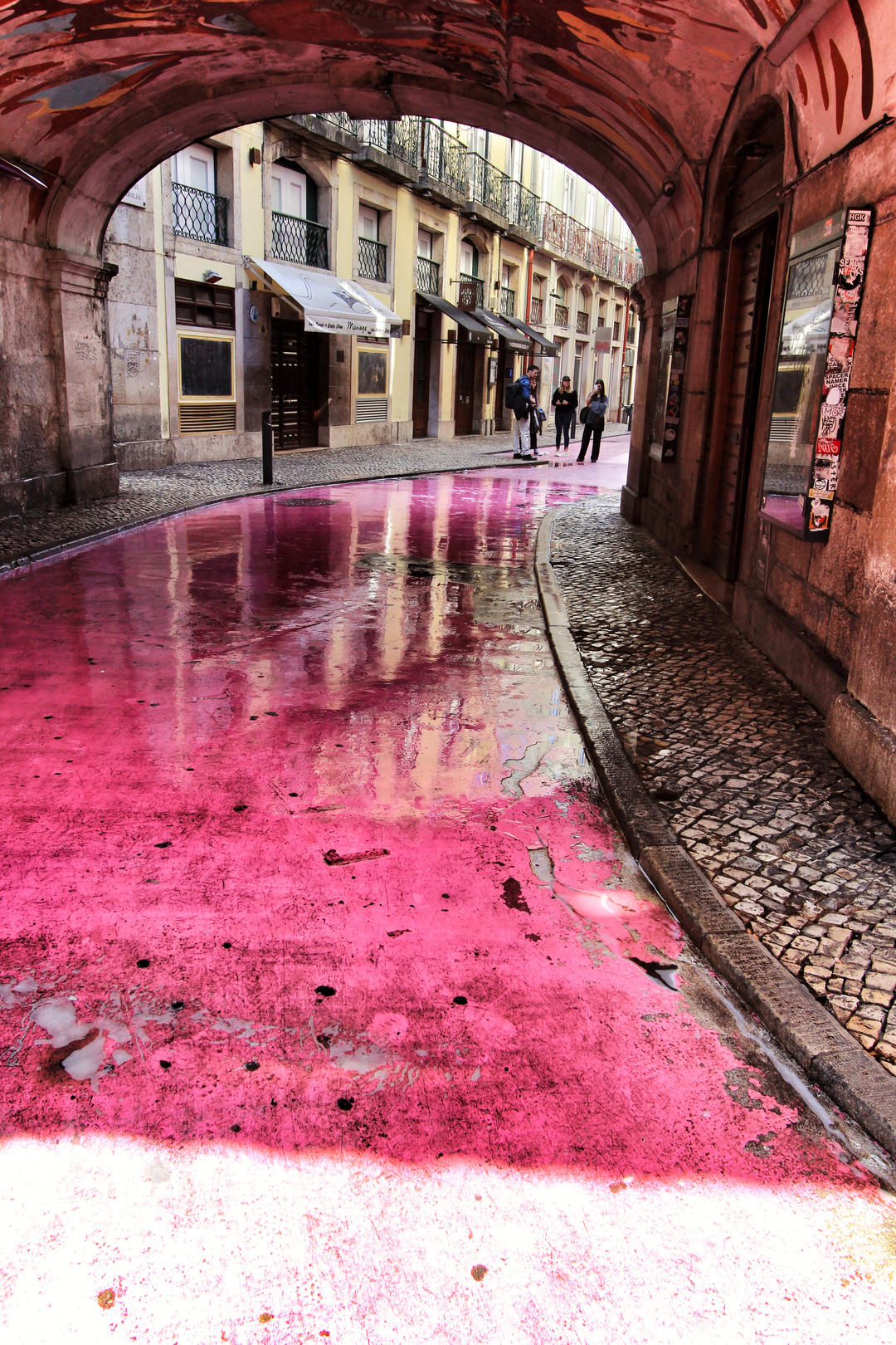 Красиві рожеві вулиці