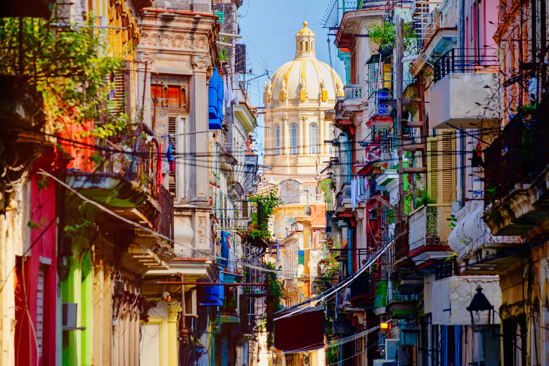 Барвисті вулиці в Старій Гавані