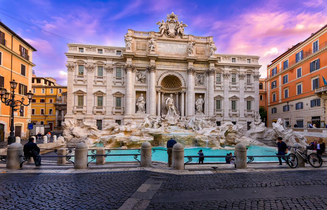 Фонтан Треві (Fontana di Trevi) у Римі