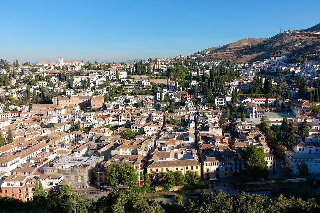 Вид на арабський квартал Альбайсін