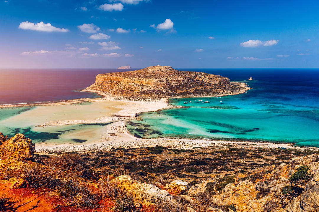 Пляж Балос на острові Крит
