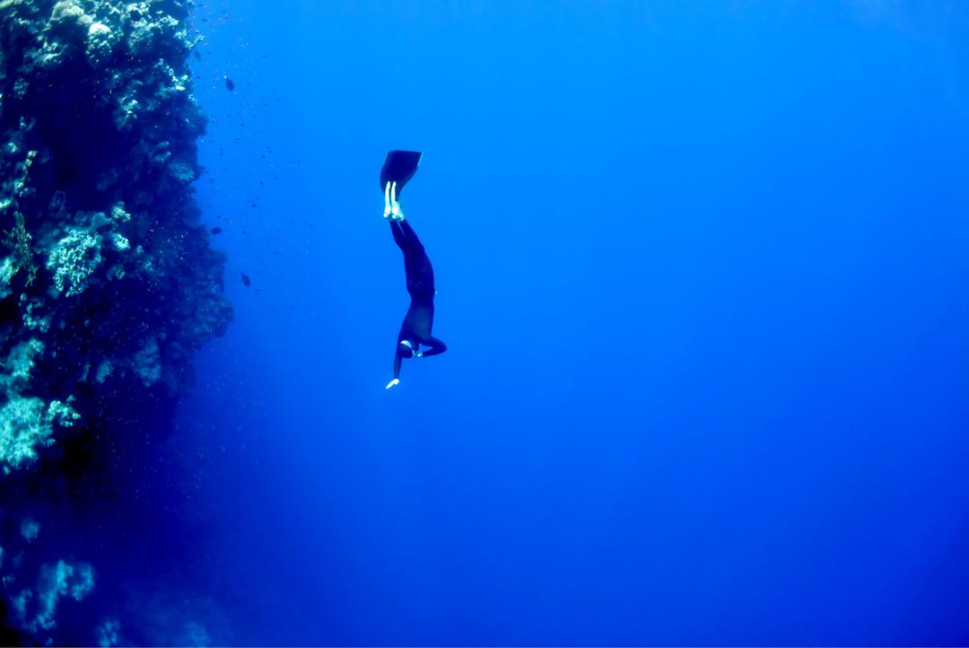 Глибина єгипетської Блакитної дірки – понад 130 метрів.