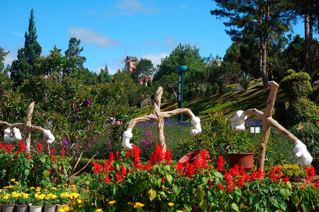 Далатський квітковий сад 