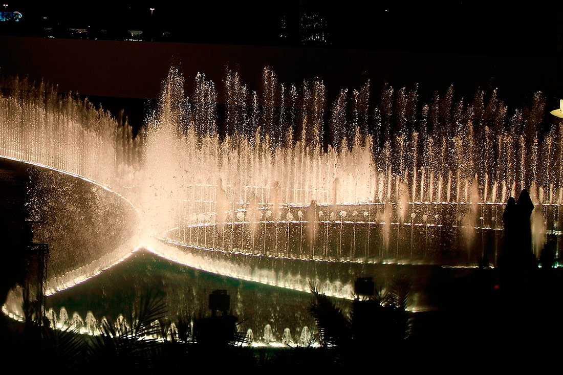 Танцюючі фонтани Дубая