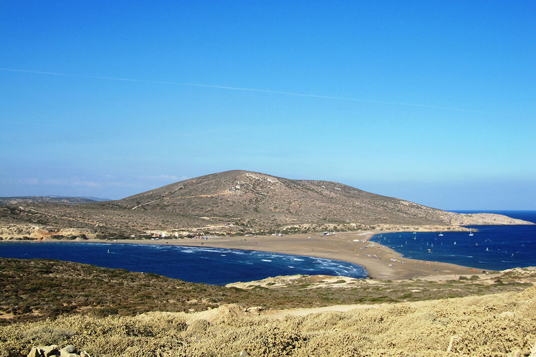 Вид на острів Прасонісі