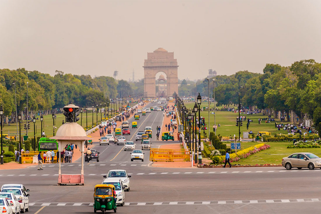 Раджпатх – церемоніальний проспект у центрі Делі