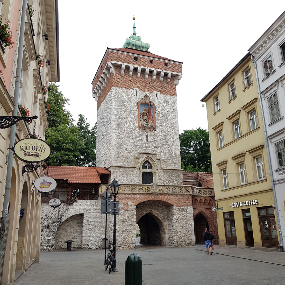 Флоріанські ворота у Кракові 